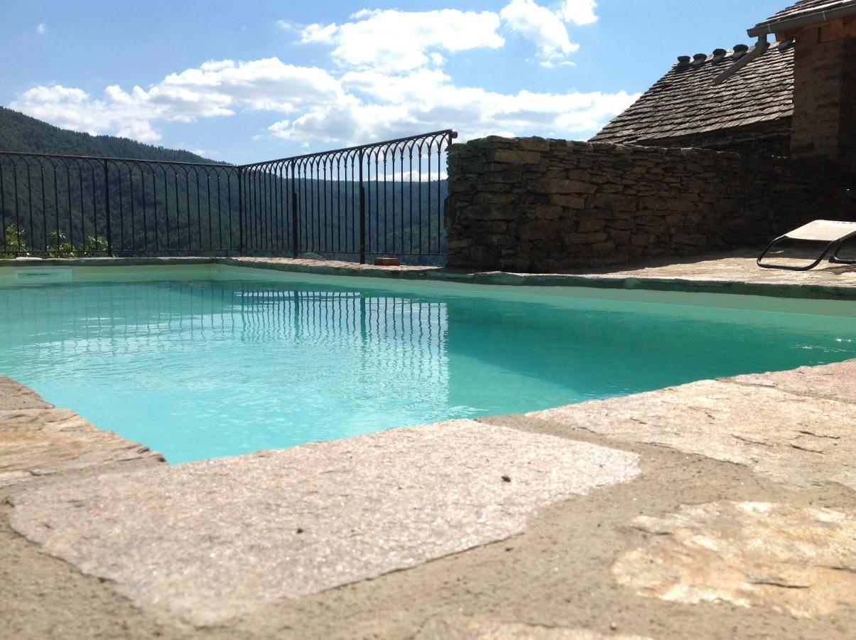 Maison De Charme En Ardeche Du Sud Avec Piscine Beaumont  Exterior photo