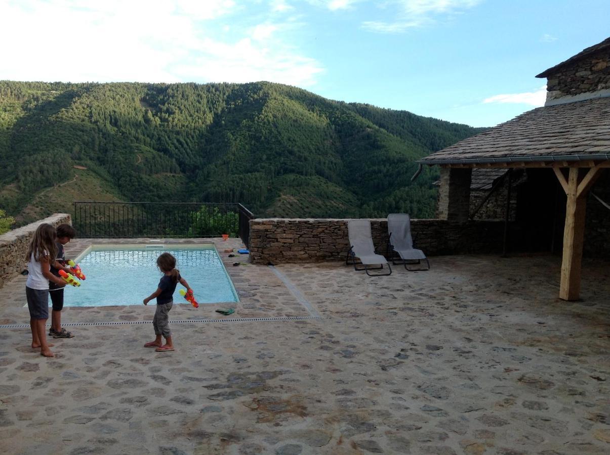 Maison De Charme En Ardeche Du Sud Avec Piscine Beaumont  Exterior photo