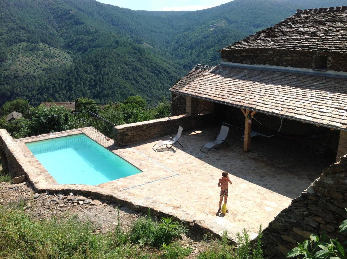 Maison De Charme En Ardeche Du Sud Avec Piscine Beaumont  Exterior photo